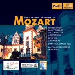 Mozart - Concerto For Basset Clarinet i gruppen CD hos Bengans Skivbutik AB (5511454)