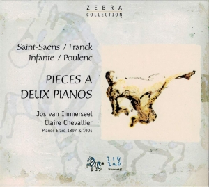 Saint-Saens / Franck / Poulenc : Im - Pieces At 2 Pianos i gruppen CD / Klassisk hos Bengans Skivbutik AB (5511475)