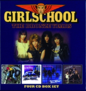 Girlschool - Bronze Years (4Cd Box Set) i gruppen CD / Pop-Rock hos Bengans Skivbutik AB (5511591)