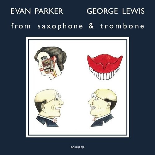 Evan Parker & George Lewis - From Saxophone And Trombone i gruppen VINYL / Jazz hos Bengans Skivbutik AB (5512114)