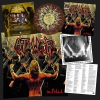 At War - Infidel (Splatter Vinyl Lp) i gruppen VINYL hos Bengans Skivbutik AB (5512225)