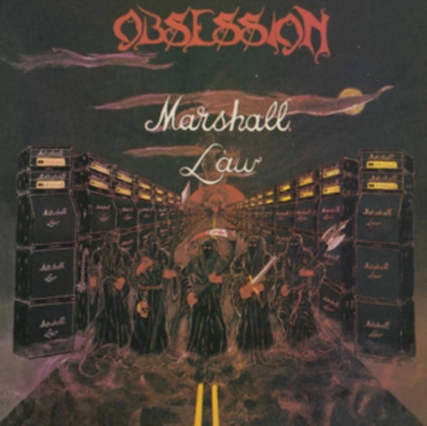 Obsession - Marshall Law (Red Vinyl Lp) i gruppen VI TIPSER / Fredagsutgivelser / Fredag den 26:e Jan 24 hos Bengans Skivbutik AB (5512227)