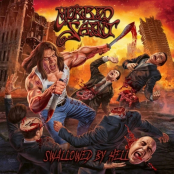 Morbid Saint - Swallowed By Hell (Red Vinyl Lp) i gruppen VI TIPSER / Fredagsutgivelser / Fredag Den 9:e Februari 2024 hos Bengans Skivbutik AB (5512245)