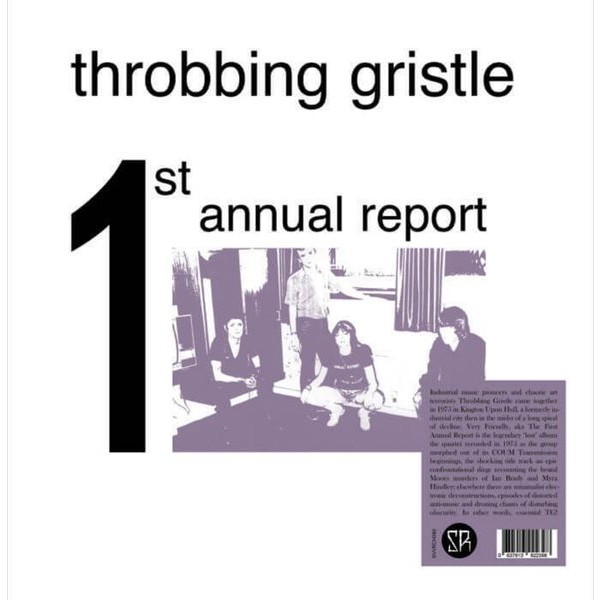 Throbbing Gristle - 1St Annual Report i gruppen VINYL / Pop-Rock hos Bengans Skivbutik AB (5512278)