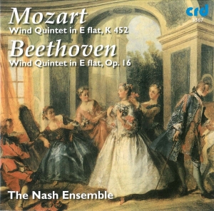 Beethoven / Mozart - Wind Quintet In E Flat Op.16 / Wind i gruppen Musikk / CD-R / Klassisk hos Bengans Skivbutik AB (5513499)