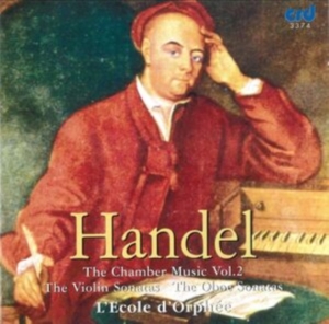Handel G F - Chamber Music, Vol. 2: Violin Sonat i gruppen Musikk / CD-R / Klassisk hos Bengans Skivbutik AB (5513506)