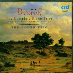 Dvorak Antonin - Complete Piano Trios i gruppen Musikk / CD-R / Klassisk hos Bengans Skivbutik AB (5513511)