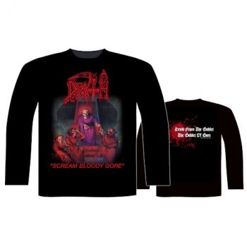 Death - L/S Scream Bloody Gore (Xxl) i gruppen MERCH / Klær / T-skjorter hos Bengans Skivbutik AB (5513749)