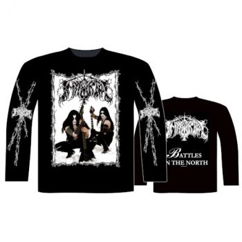 Immortal - L/S Battles In The North (L) i gruppen MERCH / Klær / T-skjorter hos Bengans Skivbutik AB (5513754)