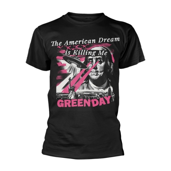 Green Day - T/S American Dream Abduction (L) i gruppen MERCH / Klær / T-skjorter hos Bengans Skivbutik AB (5514018)