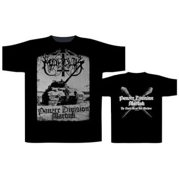 Marduk - T/S Panzer Division (Xxl) i gruppen MERCH / Klær / T-skjorter hos Bengans Skivbutik AB (5514046)