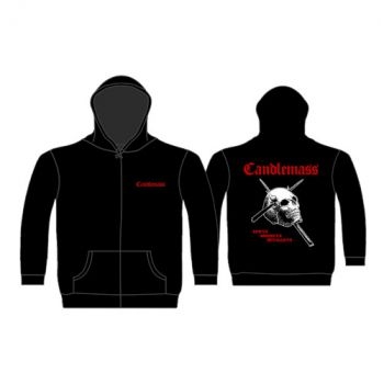 Candlemass - Zip Hood Epicus Doomicus Metallicus i gruppen MERCHANDISE / T-shirt / Heavy Metal hos Bengans Skivbutik AB (5514060)