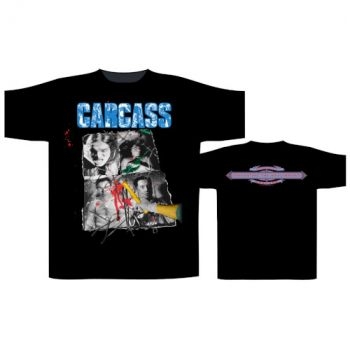 Carcass - T/S Necroticism (M) i gruppen MERCH / Klær / T-skjorter hos Bengans Skivbutik AB (5514086)