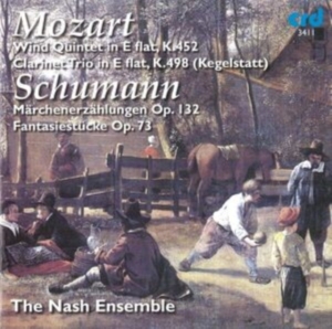 Mozart / Schumann - Wind Quintet K452 & Clarinet Trio K i gruppen Musikk / CD-R / Klassisk hos Bengans Skivbutik AB (5514166)