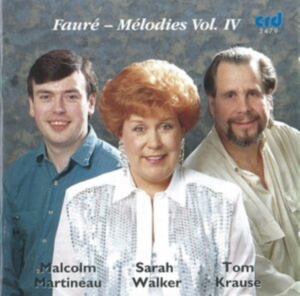 Fauré Gabriel - Mélodies Volume 4 i gruppen Musikk / CD-R / Klassisk hos Bengans Skivbutik AB (5514244)