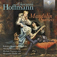 Hoffmann Giovanni - Mandolin Quartets i gruppen CD hos Bengans Skivbutik AB (5514298)
