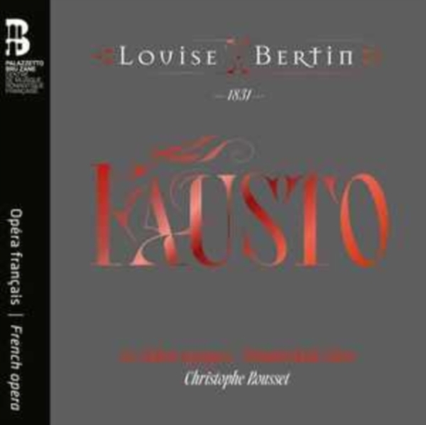 Bertin Louise - Fausto (2Cd +Book) i gruppen CD / Klassisk hos Bengans Skivbutik AB (5514320)