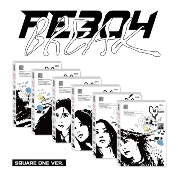 NMIXX - Fe3o4: Break (Square One Version) i gruppen CD / Pop-Rock hos Bengans Skivbutik AB (5514327)