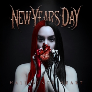 New Years Day - Half Black Heart i gruppen VI TIPSER / Fredagsutgivelser / Fredag Den 1:a Mars 2024 hos Bengans Skivbutik AB (5514494)