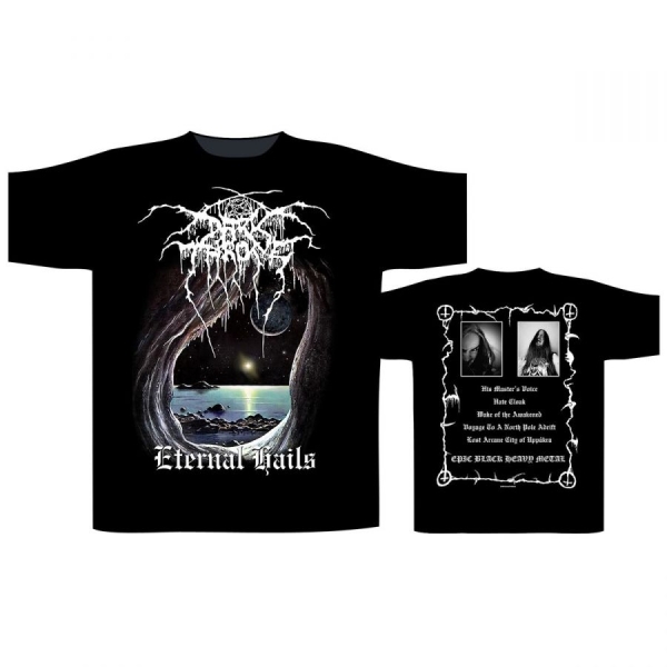 Darkthrone - T/S Eternal Hails (Xl) i gruppen MERCH / Klær / T-skjorter hos Bengans Skivbutik AB (5514592)