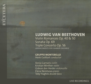 Gruppo Montobello & Henk Guittart - Beethoven: Violin Romances Op.40 & 50/Sonata Op.69/Triple Concerto Op.56 i gruppen CD hos Bengans Skivbutik AB (5514681)