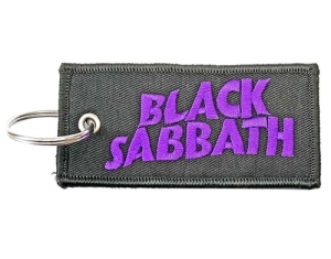 Black Sabbath - Keychain: Wavy Logo i gruppen MERCHANDISE / Nøkkelring / Heavy Metal hos Bengans Skivbutik AB (5516010)