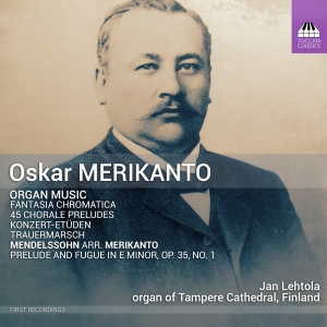 Oskar Merikanto Felix Mendelssohn - Organ Music i gruppen CD hos Bengans Skivbutik AB (5516091)