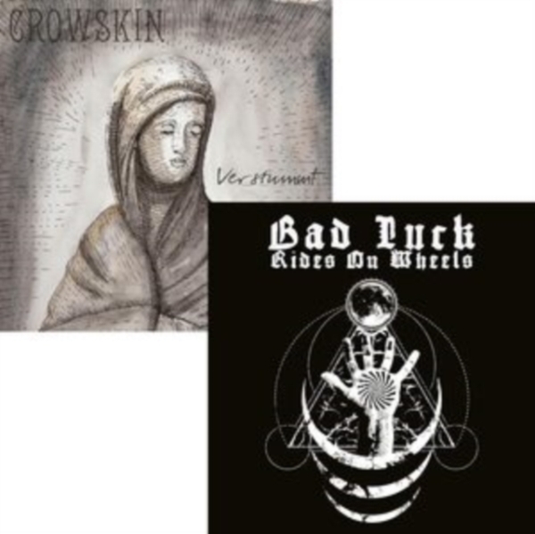 Crowskin / Bad Luck Rides On Wheels - Verstummt i gruppen VINYL / Metal hos Bengans Skivbutik AB (5516332)