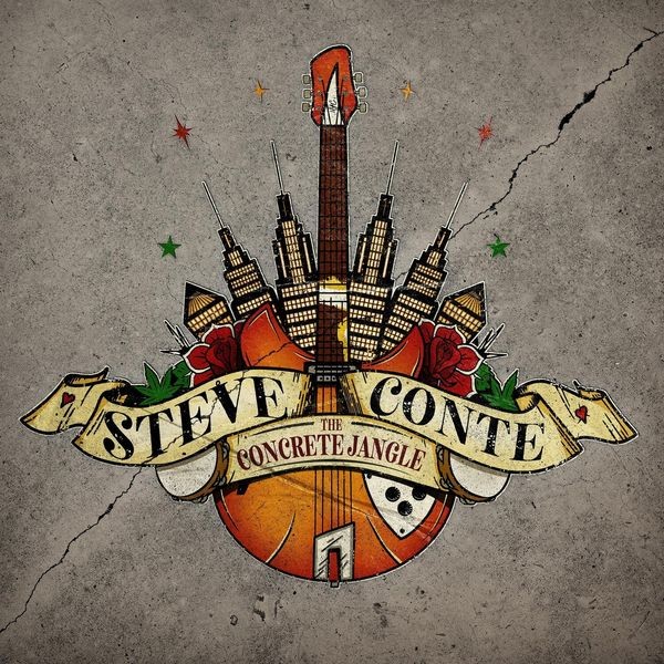 Steve Conte - The Concrete Jangle i gruppen CD / Pop-Rock hos Bengans Skivbutik AB (5516679)