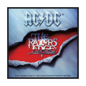 Ac/Dc - The Razors Edge Standard Patch i gruppen MERCH / Minsishops-merch / Ac/Dc hos Bengans Skivbutik AB (5516846)