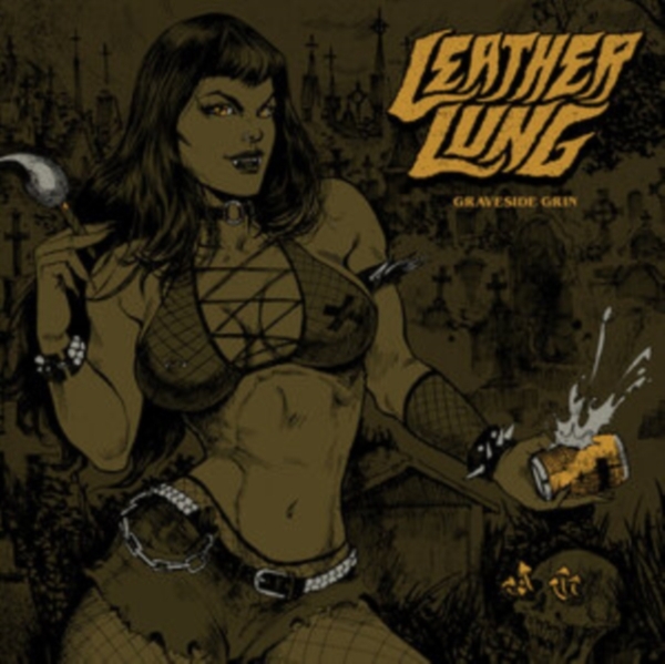 Leather Lung - Graveside Grin (Yellow Vinyl Lp) i gruppen VINYL / Metal hos Bengans Skivbutik AB (5517071)