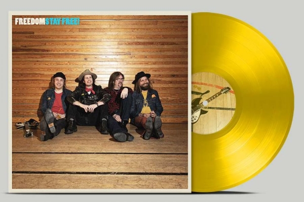 Freedom - Stay Free! (Sun Yellow Transparent) i gruppen VINYL / Toppselgere hos Bengans Skivbutik AB (5517184)