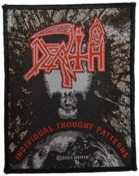 Death - Patch Individual Thought Patterns ( i gruppen MERCHANDISE / Tøypatch / Heavy Metal hos Bengans Skivbutik AB (5517869)