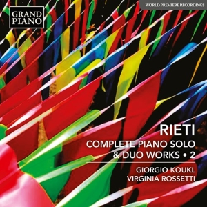 Vittorio Rieti - Complete Piano Solo & Duo Music, Vo i gruppen CD hos Bengans Skivbutik AB (5517950)