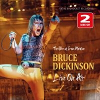 Dickinson Bruce - Live On Air / Radio Broadcast (2 Cd i gruppen CD hos Bengans Skivbutik AB (5518049)