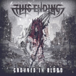 This Ending - Crowned In Blood (White/Black Marbl i gruppen Kommende produkter - 10 procent hos Bengans Skivbutik AB (5518126)