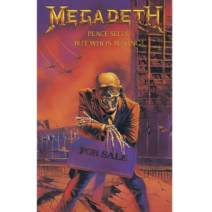 Megadeth - Peace Sells Textile Poster i gruppen MERCHANDISE / Merch / Nyheter / Metal hos Bengans Skivbutik AB (5518159)
