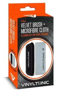 Vinyl tonic - Velvet Brush+Microfibre Cloth i gruppen VI TIPSER / Vinyltonic hos Bengans Skivbutik AB (5518550)