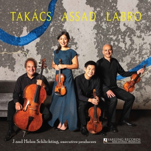 Takacs Quartet - Takacs Assad Labro i gruppen CD hos Bengans Skivbutik AB (5519149)
