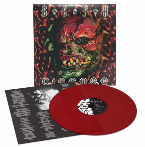 Ggfh - Disease (Red Vinyl Lp) i gruppen VINYL / Toppselgere hos Bengans Skivbutik AB (5519167)