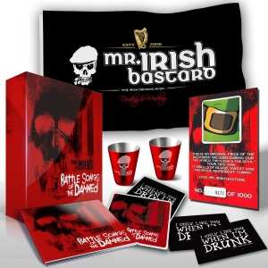 Mr. Irish Bastard - Battle Songs Of The Damned (Ltd Fan i gruppen CD hos Bengans Skivbutik AB (5519360)