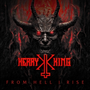 King Kerry - From Hell I Rise (Dark Red/Orange Marbled Vinyl) i gruppen Kommende produkter - 10 procent hos Bengans Skivbutik AB (5519379)