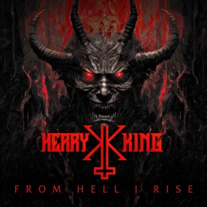 King Kerry - From Hell I Rise (Dark Red/Orange Marbled Vinyl) i gruppen Kommende produkter - 10 procent hos Bengans Skivbutik AB (5519379)