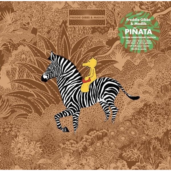 Freddie Gibbs & Ma - Pinata Green Clear White i gruppen VINYL / Pop-Rock hos Bengans Skivbutik AB (5519449)