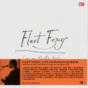 Fleet Foxes - Live On Boston Harbor (3Lp/Orange Obi Wrap) (Rsd) - IMPORT i gruppen Korr_grupp /  hos Bengans Skivbutik AB (5520041)