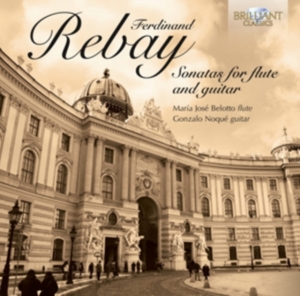 Rebay - Sonatas For Flute And Guitar i gruppen CD / Klassisk hos Bengans Skivbutik AB (552021)