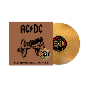 Ac/Dc - For Those About To Rock (Ltd Gold) i gruppen VI TIPSER / Fredagsutgivelser / Fredag Den 15:e Mars 2024 hos Bengans Skivbutik AB (5520317)