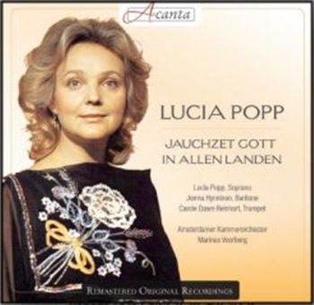 Popp Lucia - Jauchzet Gott In Allen Landen i gruppen CD / Klassisk hos Bengans Skivbutik AB (552034)
