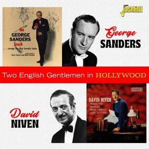 George Sanders  & David Niven - Two English Gentlemen In Hollywood i gruppen VI TIPSER / Fredagsutgivelser / Fredag den 8:e Mars 2024 hos Bengans Skivbutik AB (5520369)