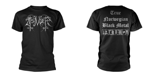 Tsjuder - T/S True Norwegian Black Metal (M) i gruppen MERCH / Klær / T-skjorter hos Bengans Skivbutik AB (5520391)